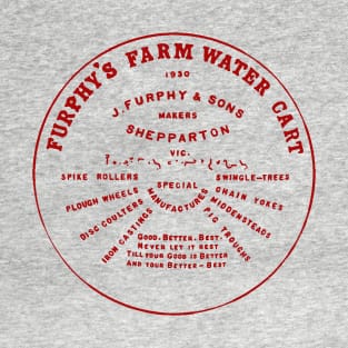 Furphy Water Tank - red T-Shirt